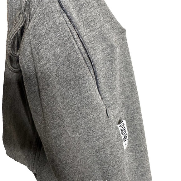 Gymshark Slounge Cinched Joggers Pants High Waist Heather Gray Women's SZ Medium - Picture 5 of 5